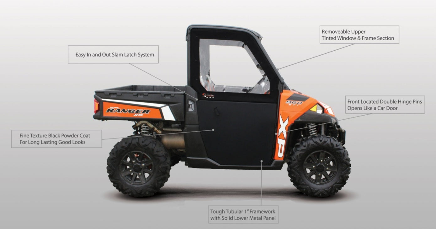 Polaris Ranger 900 Full Size CONVERTIBLE DOOR KIT