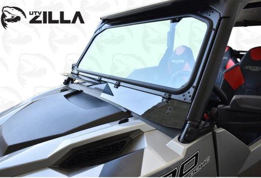 Polaris General Dual flap GLASS vented windshield